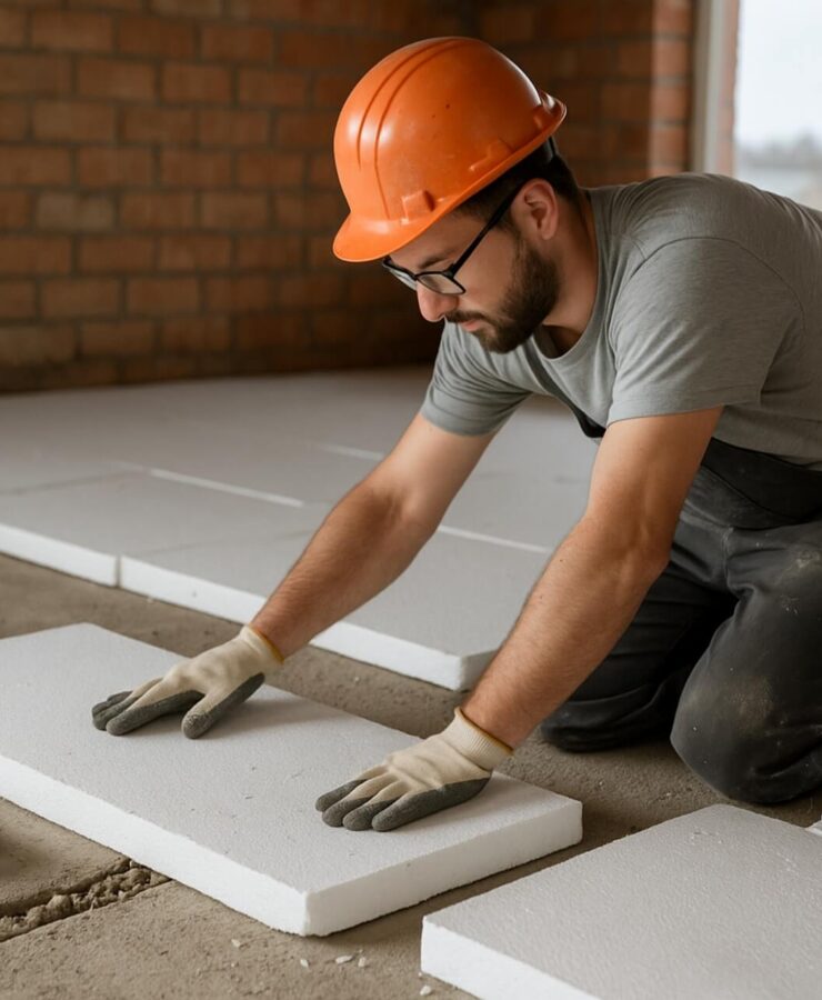 Układanie styropianu pod wylewkę – błędy, których lepiej unikać