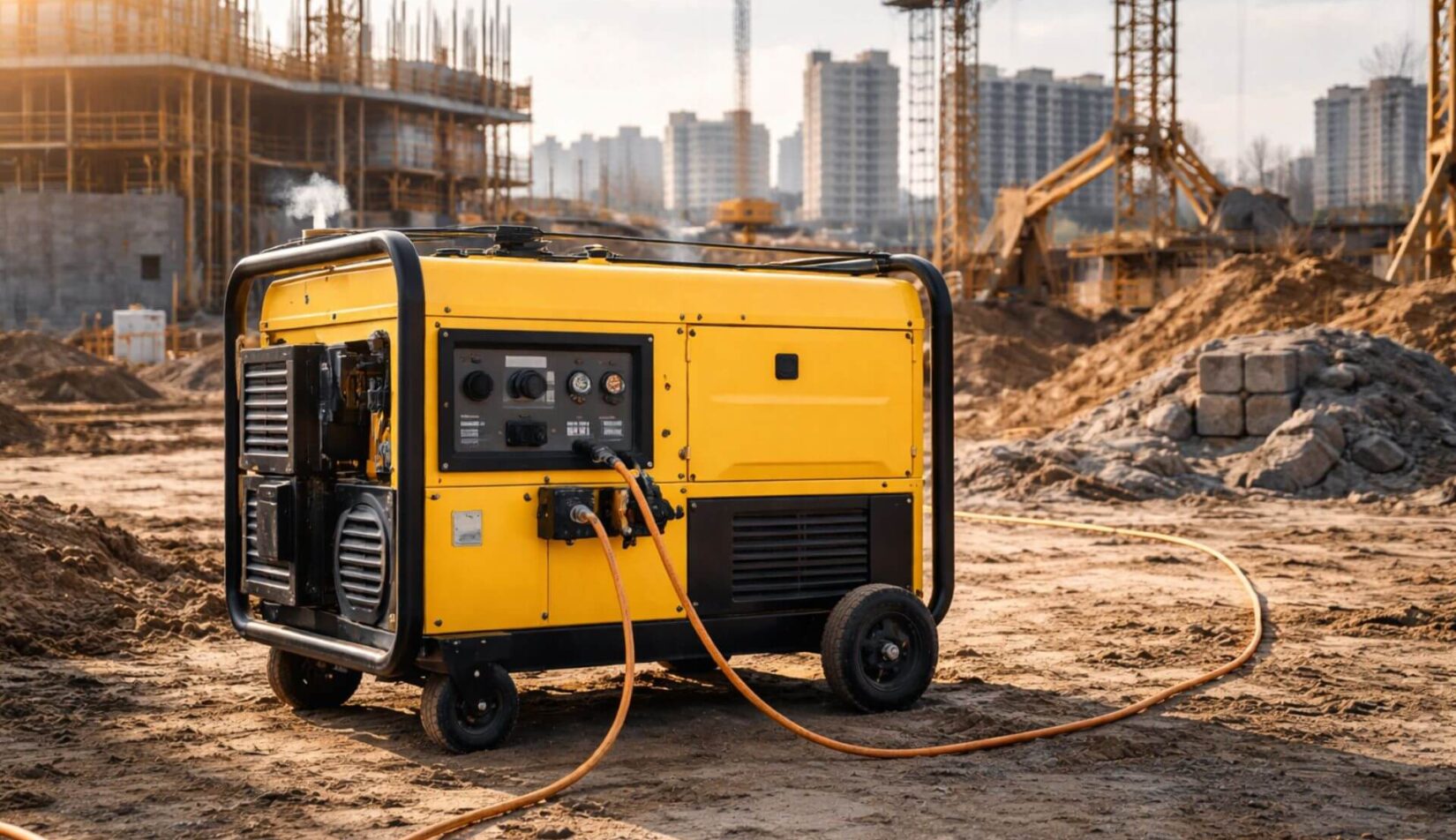 Jaki agregat prądotwórczy na budowę? Poradnik